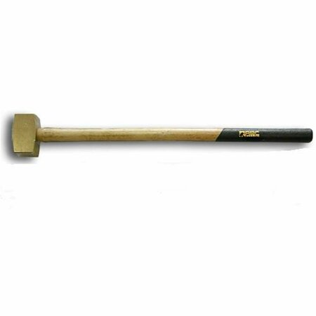 ABC HAMMERS 10 Lb. Brass Hammer With 36 In. Wood Handle AB1849